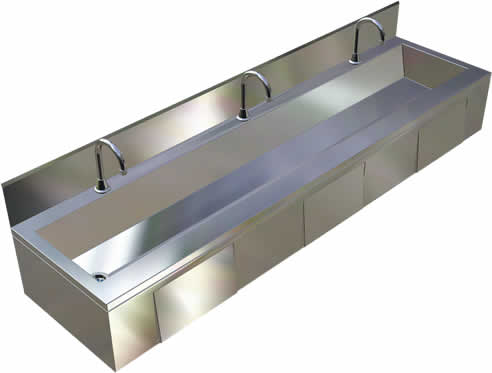 Back > Gallery For > Stainless Steel Trough Sink