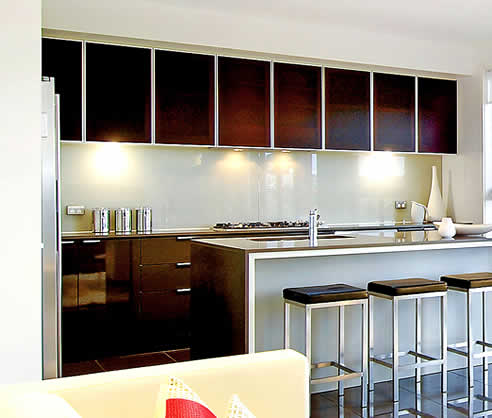 aluminium kitchen doors frame fabricated cupboard kerala laminates mitchell aluminum