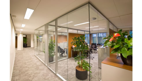 glass partitions