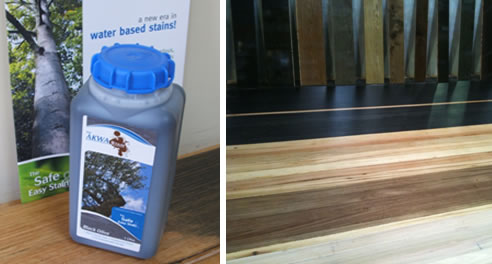 akwa waterbased timber floor stain