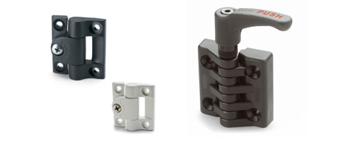 hinges with adjustable friction