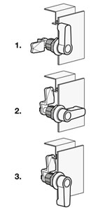 rotary clamping latches assembly