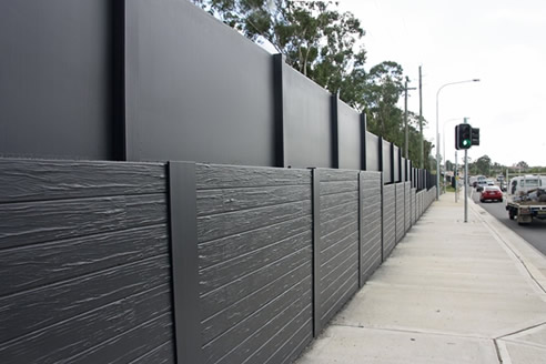 impact resistant roadside acoustic wall
