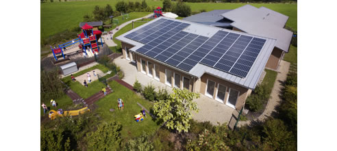 school solar panels