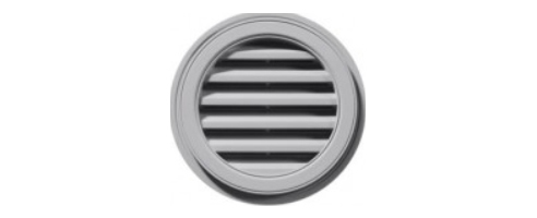 Round Exterior Wall Vent