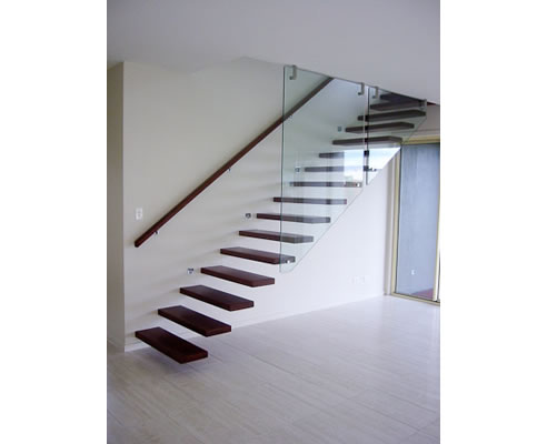 cantilevered stair treads
