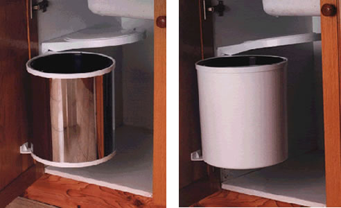 concealed kitchen bin