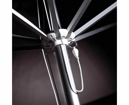 aluminium umbrella frame