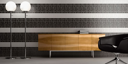 trend tiled wall