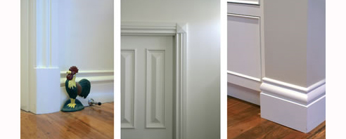 skirtings and architraves colonial style