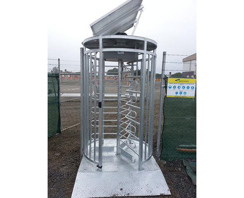 access controlled turnstile