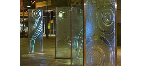 glass public art