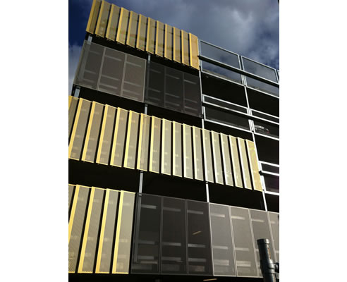 anodised architectural aluminium screens