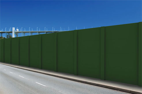 commercial sound barrier wall
