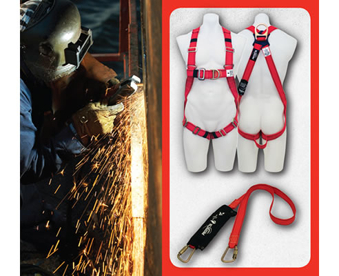 welders fall protection harnesses