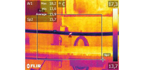 thermal imaging results