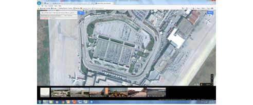 car park satellite image