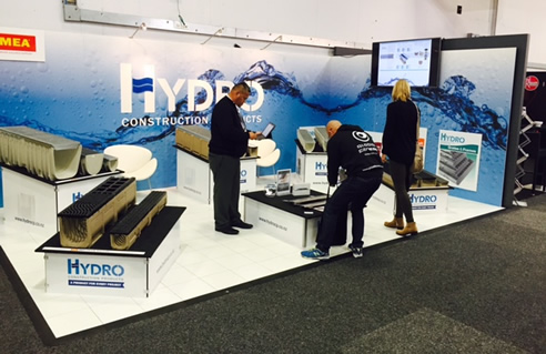 hydro construction products display build nz