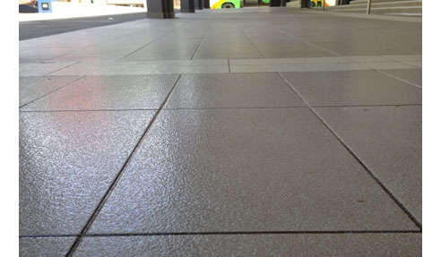 close up picture of new anti slip coating