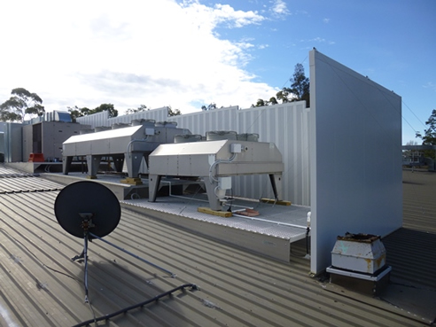 acoustisorb wall rooftop air conditioning