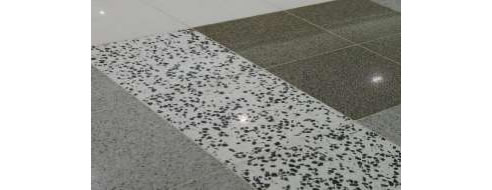recycled polymer flooring tiles