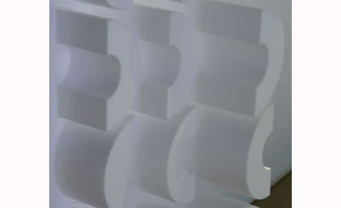 polystyrene curved sections