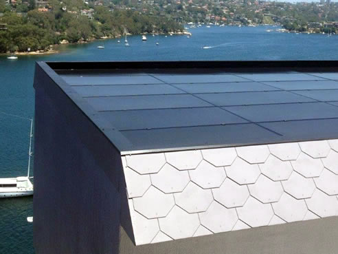 discreet rooftop solar panels