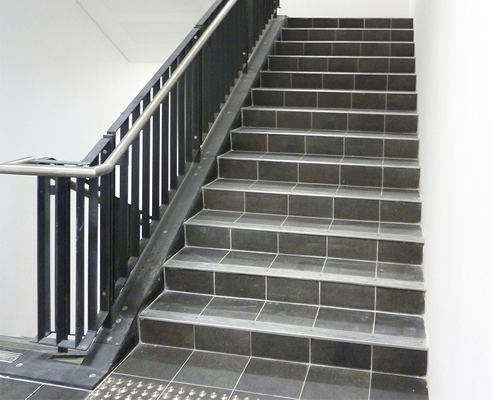 staircase balustrade and handrail