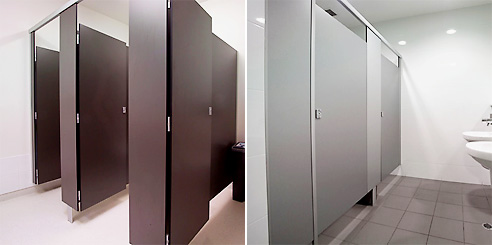 Squareline commercial washroom cubicles