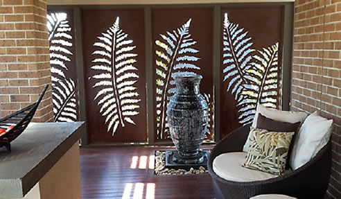decorative patterned screens