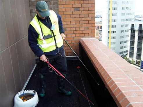 balcony leak detecting