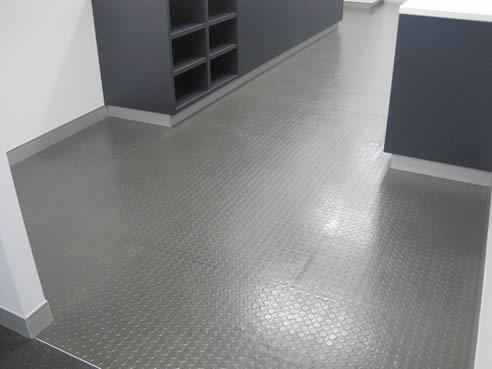 Grey Rubber Flooring
