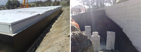 slab foundation waterproofing