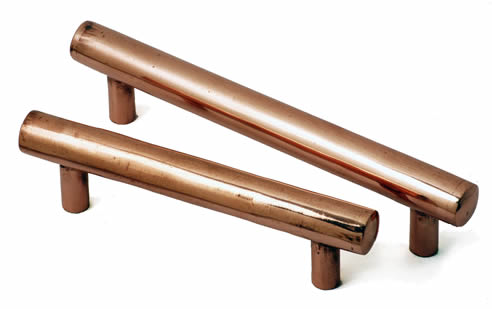 copper handles