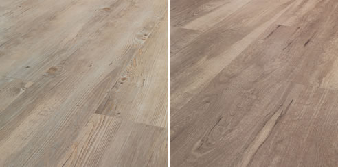 country oak and frosted birch timber look vinyl