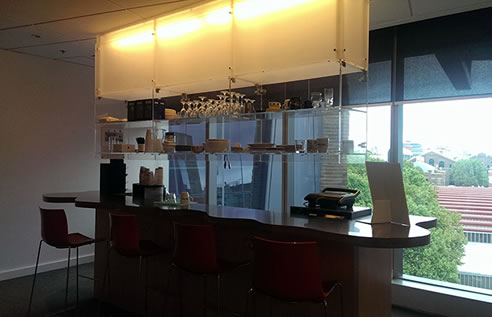 perspex cabinetry