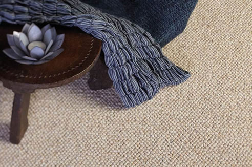 wool carpet chunky loop pile heather