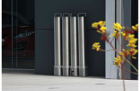removable stainless steel bollards