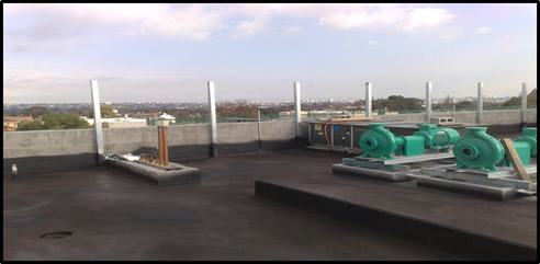 Waterproofing Membrane for Flat Concrete Roof