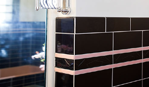 black period bathroom tiles