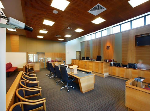 courtroom decor systems interior lining panels