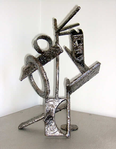 wrought iron sculpture
