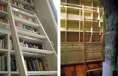 rolling library ladders