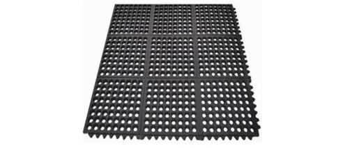 interlocking drainage mat