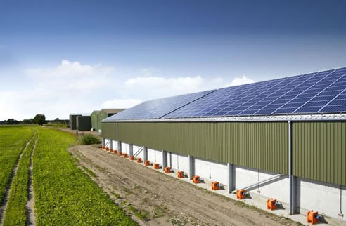 solar panels rural