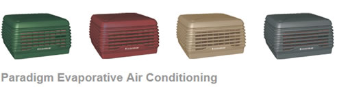 evaporative air conditioning systems