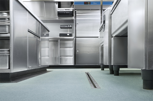 slip resistant commercial kitchen floor