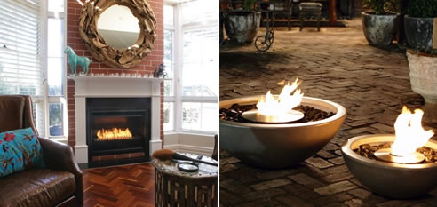 bioaethanol fireplace grate and outdoor fire bowls