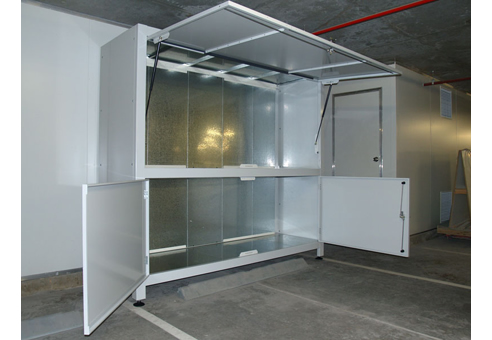 carpark storage cabinet