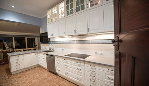 modernised traditional kitchen